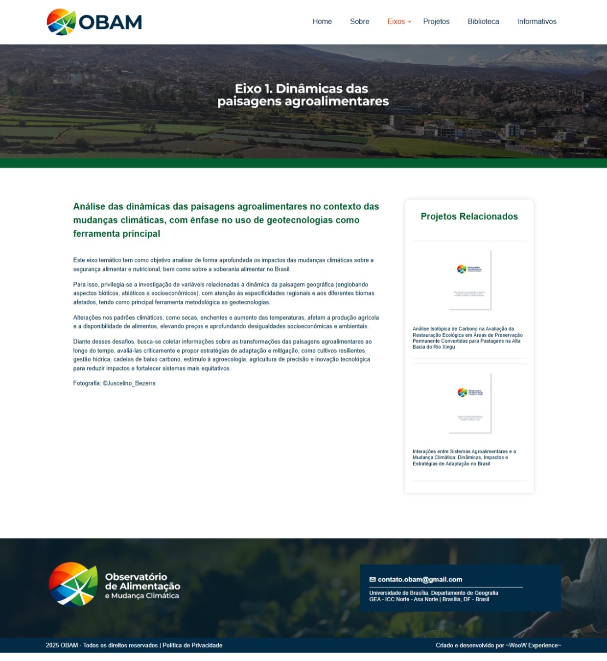 Eixo 1: paisagens agroalimentares, fundo verde escuro